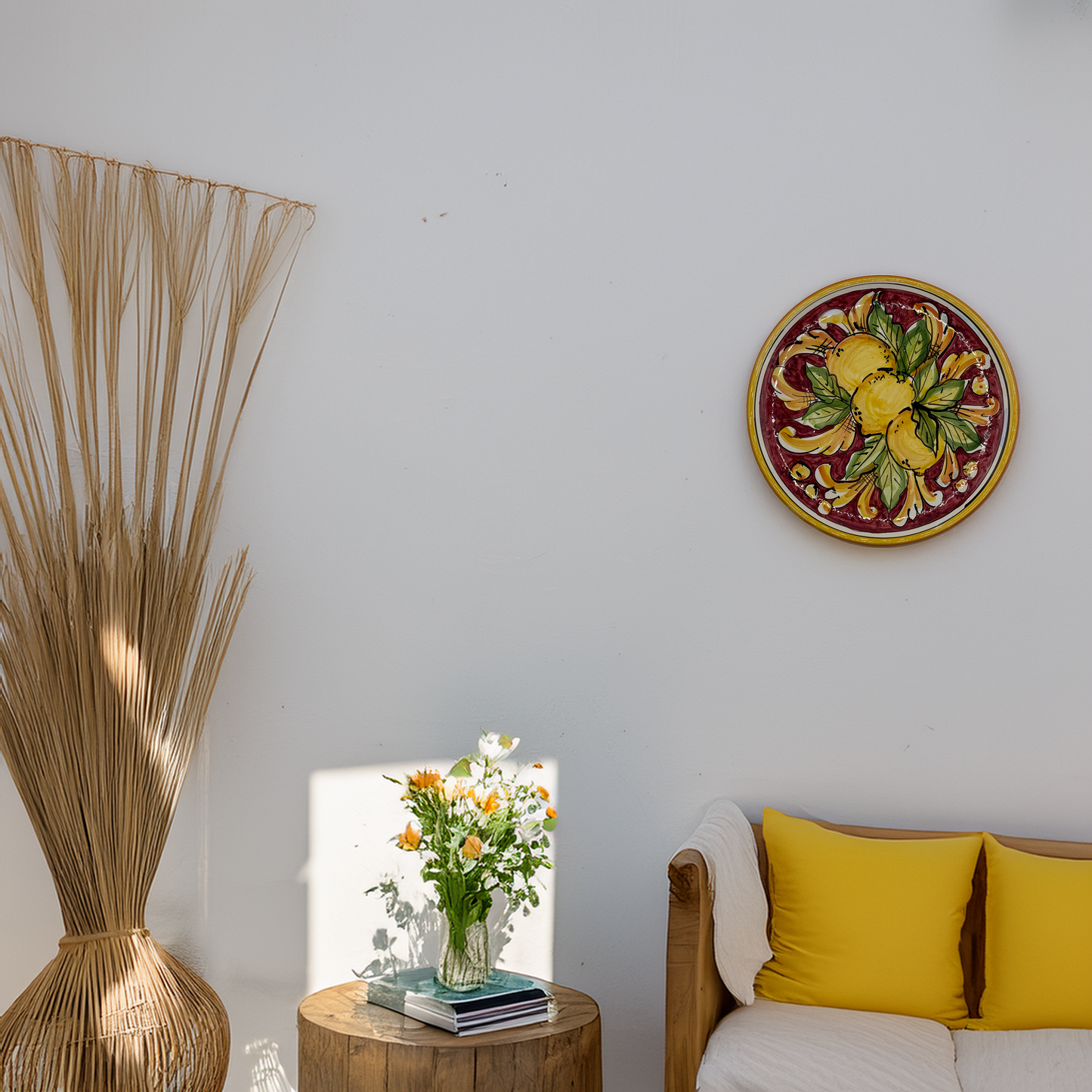 "Tramonto Dorato 20cm ⌀"