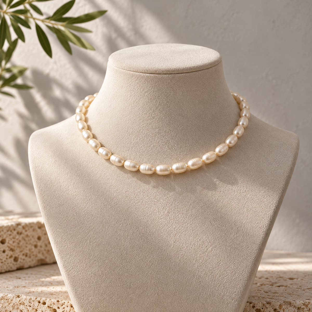 Aire – Choker aus Süßwasserperlen