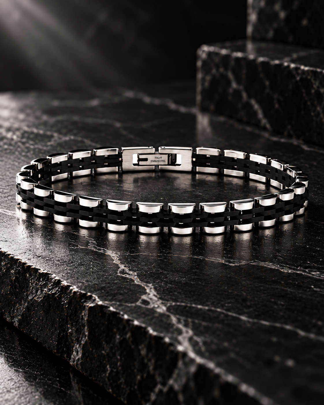Tempo Uomo – Herren-Gliederarmband