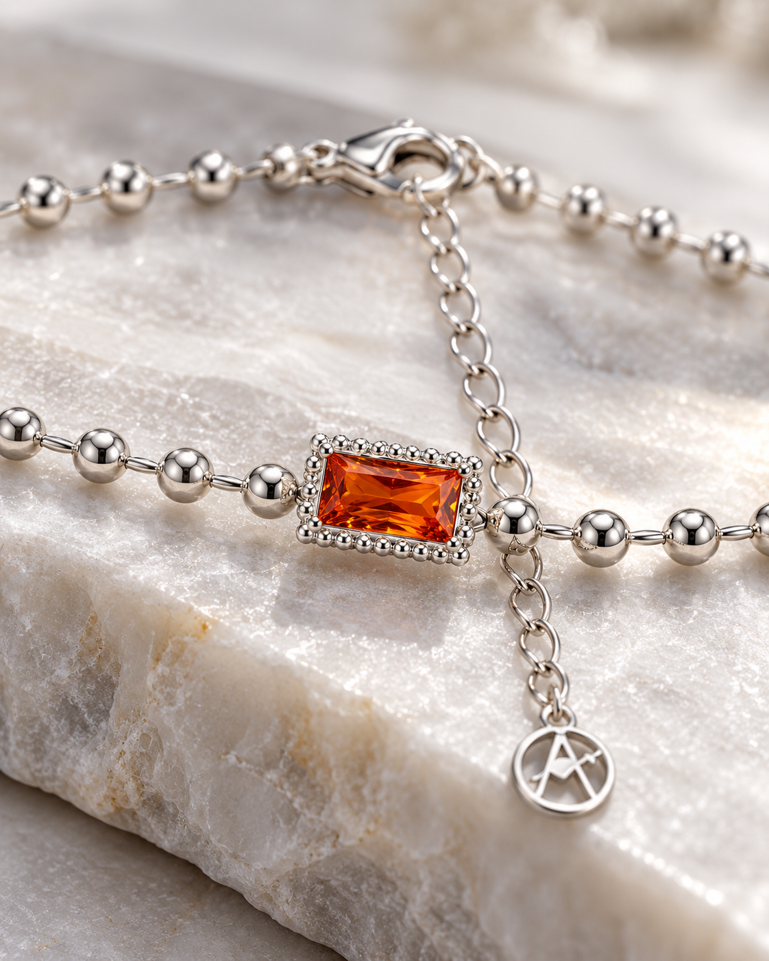 Luce Rettangolo – Damenarmband mit funkelndem Rechteck