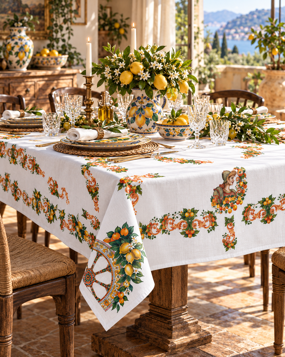 Medoro – Tischdecke aus 100 % Leinen