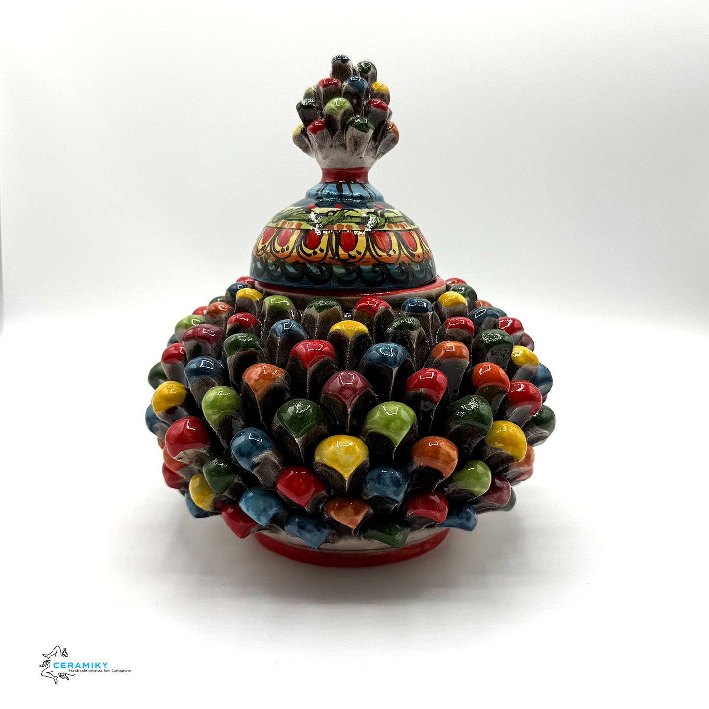 Porta Dolci Folklore (Bicolor)