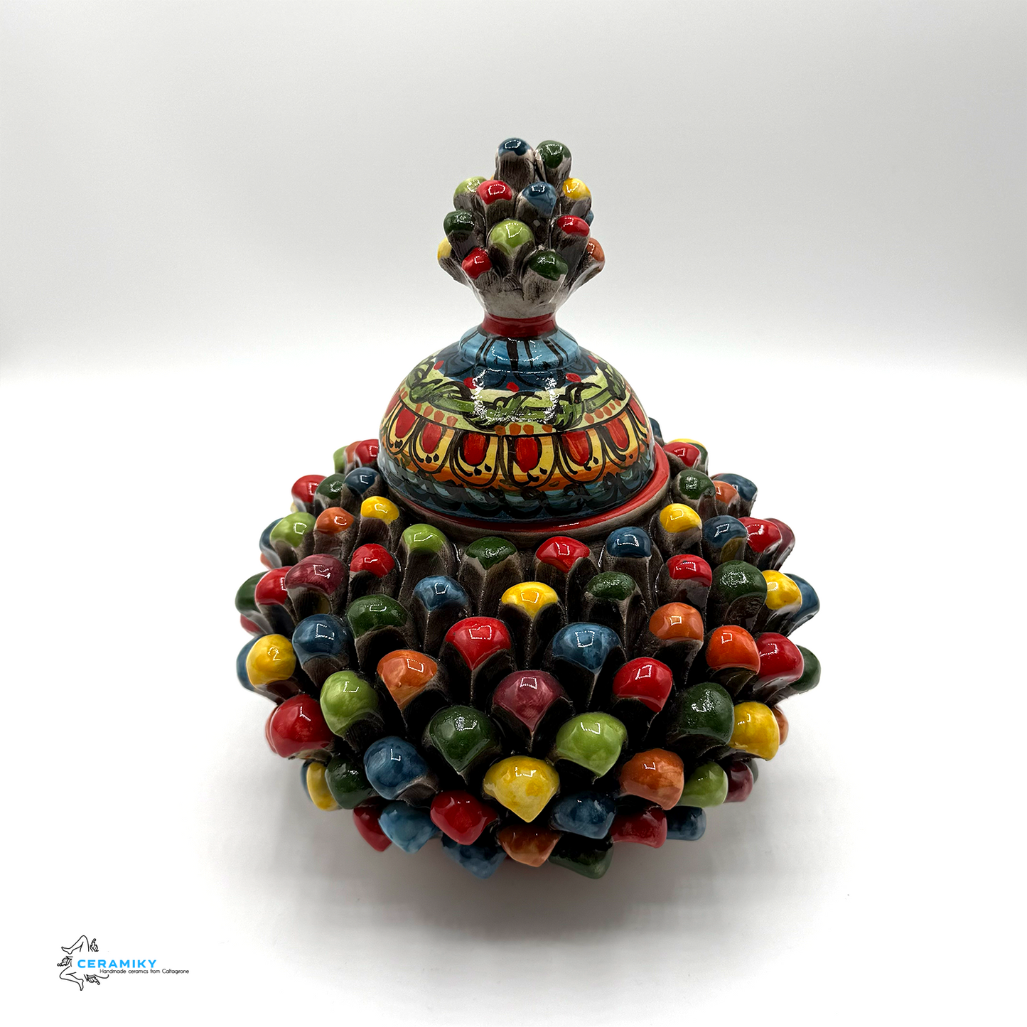 Porta Dolci Folklore (Bicolor)