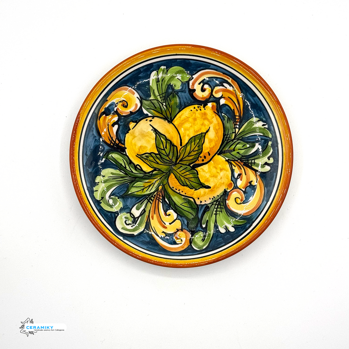 "Fiore di Limone Blu 16,5cm ⌀"