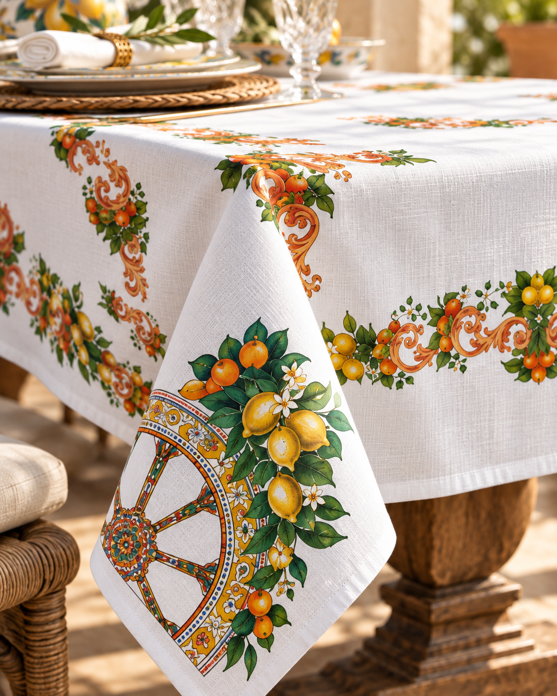 Medoro – Tischdecke aus 100 % Leinen
